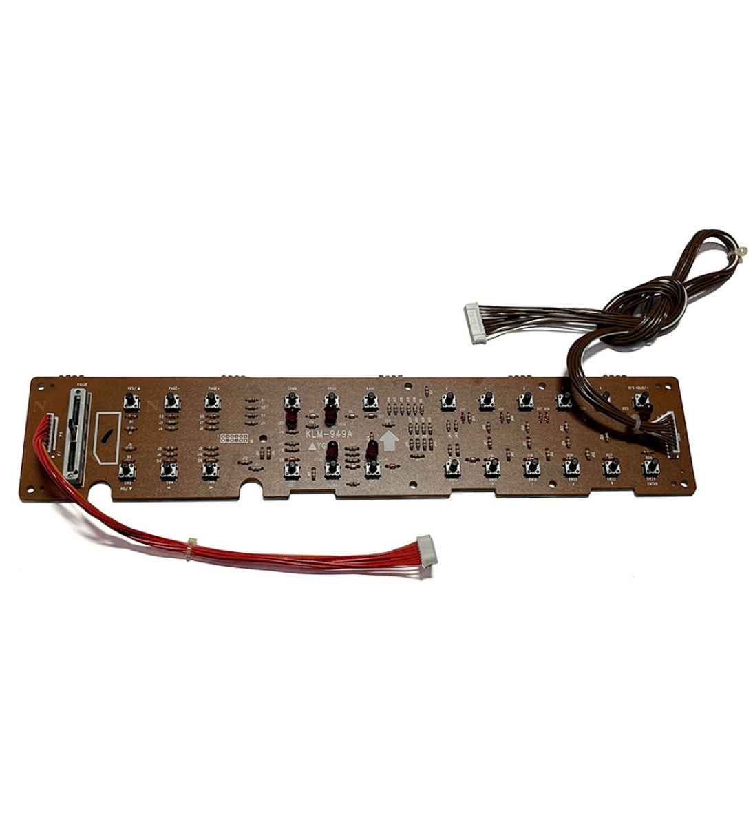 Scheda pannello (KLM-949A), per sintetizzatore Korg X5 o X5D